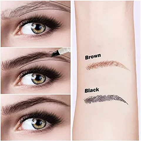 Waterproof Brow Pencil with Micro-Fork Tip
